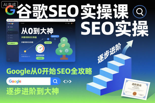 谷歌SEO实操课,Google从0开始SEO全攻略,逐步进阶到大神(更新26年) -1 谷歌SEO实操课,Google从0开始SEO全攻略,逐步进阶到大神(更新26年) -1