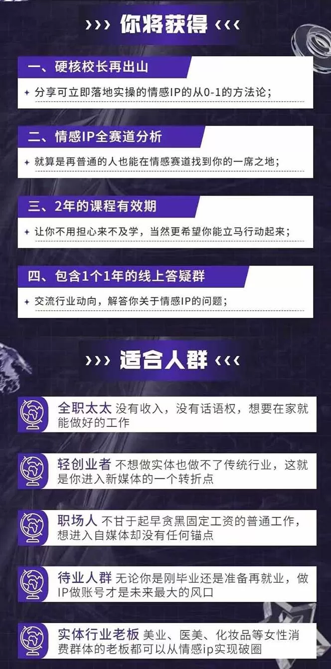 情感直播IP短视频全通大课，普通人的IP之路从情感赛道开始（18节） -1