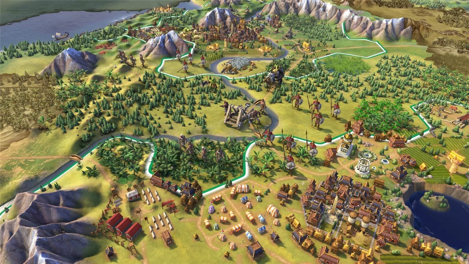 文明6》v1.0.12.58全DLC整合版下载:附文明345合集