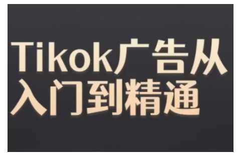 TikTok Ads实操教程：从入门到精通的广告投流全攻略