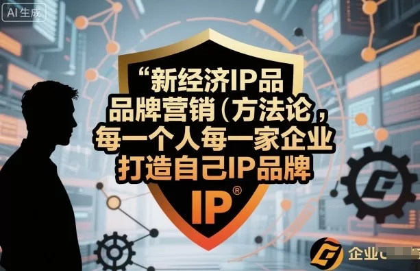 新经济下IP品牌营销方法论：个人与企业必修的打造指南