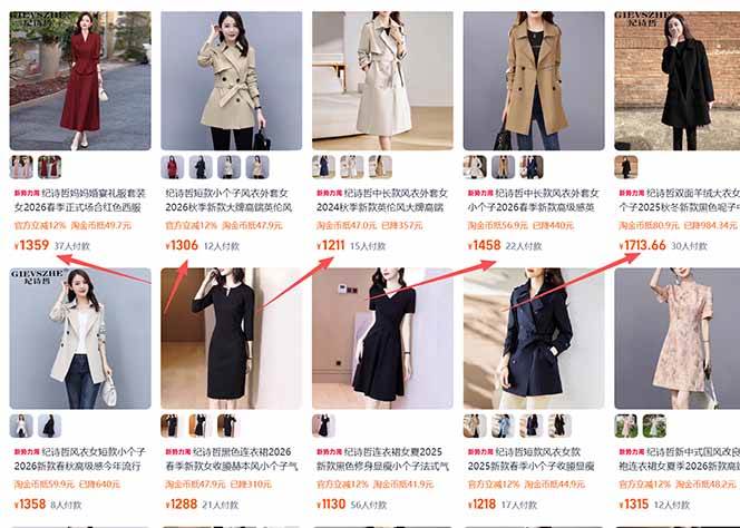 【超强副业】淘宝超高价女装项目：1单赚1000多，可工作室放大（共52节） -2